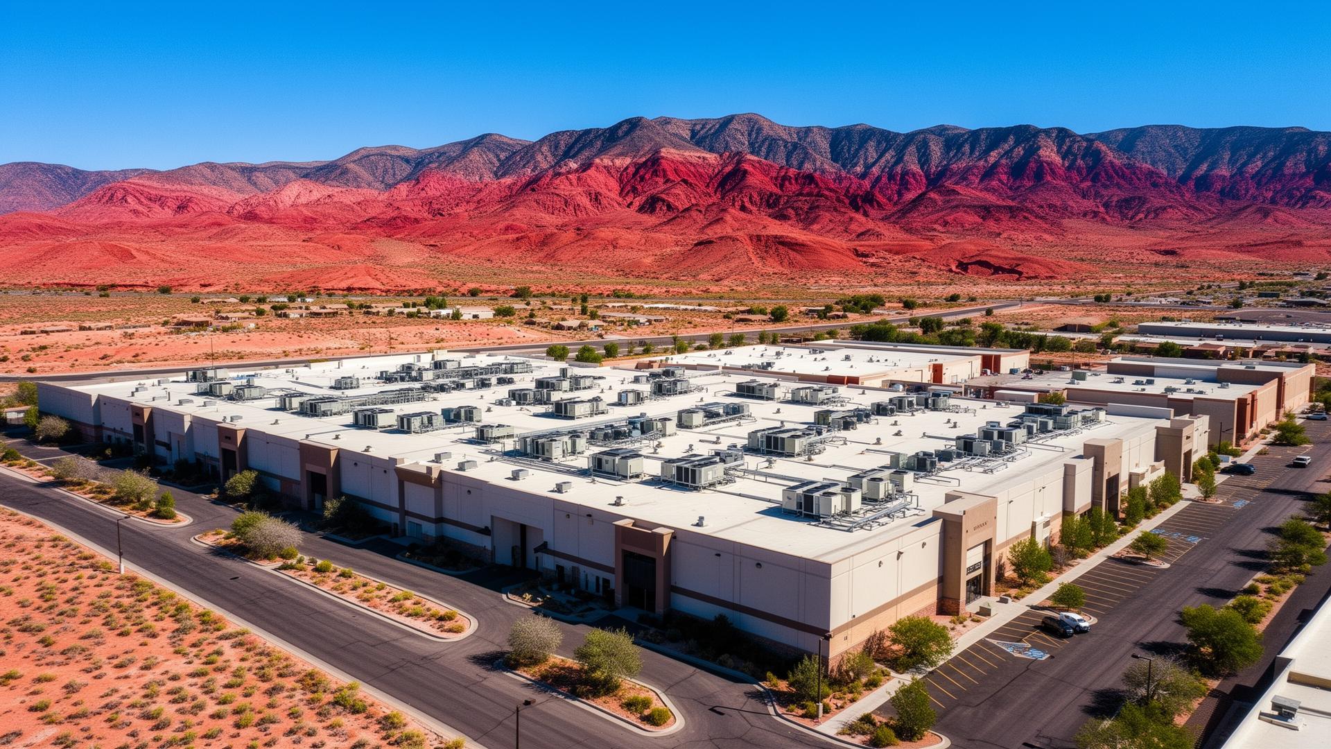 Commercial HVAC project in St George